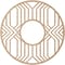 Ekena Millwork Empire Wood Fretwork Pierced Ceiling Medallion, Alder, 16"OD x 5 7/8"ID x 3/8"T CMWP16X16X0375EPAL - alternate 5